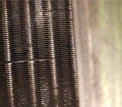 出風口清洗前表冷器